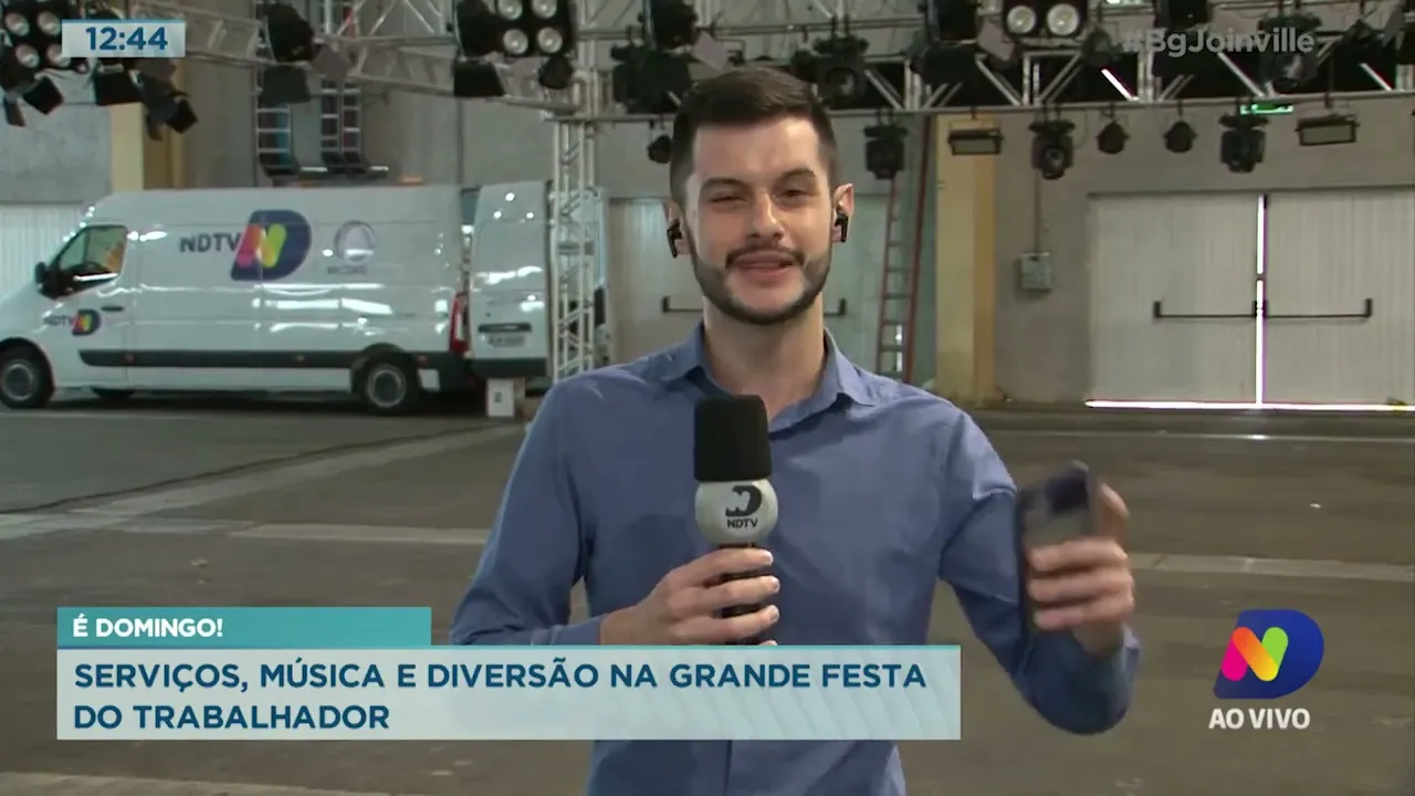 É domingo! Serviços, música e diversão na grande Festa do Trabalhador