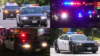 LAPD Responding Code 3 Compilation 24