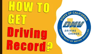 How to get your DMV driving record
