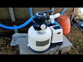 How to backwash a 14 Intex-2800 GPH Sand Filter Pump for your Pool