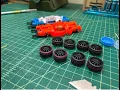 Tamiya Mini 4WD Low Profile Handmade Trimmed Tire Pro Process detail and Q A