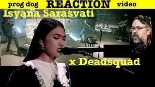 Reaction Isyana Sarasvati feat. DeadSquad | Il Sogno | Symphonic Metal  (reaction 651)