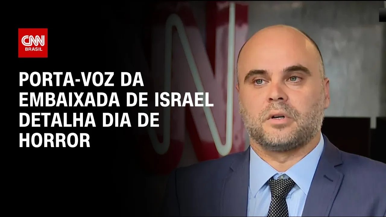 Porta-voz da embaixada de Israel detalha dia de horror | CNN PRIME TIME