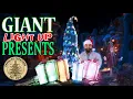 Giant Whoville Presents From Chicken Wire Fast DIY Outdoor Decor