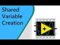 LabVIEW in Tamil - Shared Variable Creation