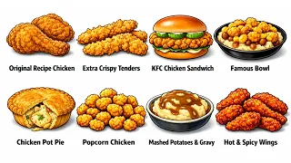 Every KFC Menu item Explained in 5 Minutes