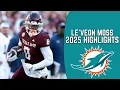 Le Veon Moss Highlights Welcome to the Dolphins