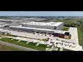 HEB Cooler Freezer at HEB Distribution Center Temple Texas with DJI Air 3S