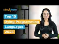 Top 10 Dying Programming Languages 2026 Programming Languages to Avoid in 2026 Simplilearn