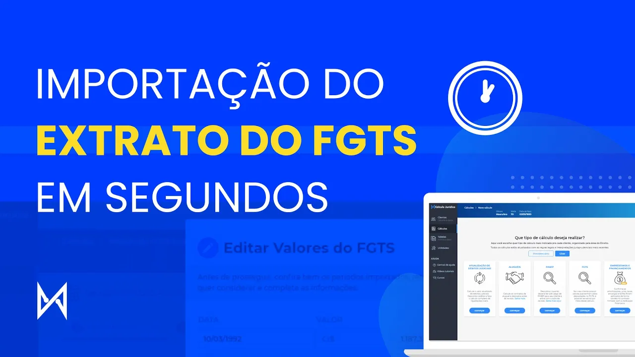 Miniatura do vídeo: Ferramentas e planilhas para Revisão do FGTS