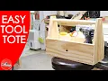 How to Make a Simple Tool Tote With One Board