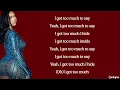 Queen Naija - Too Much To Say (lyrics)