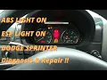 ABS WARNING LIGHT ON \u0026 ELECTRONIC STABILITY PROGRAM ( ESP ) LIGHT STAYS ON - DODGE SPRINTER