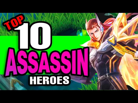 Top Best ASSASSIN Heroes For Solo Ranking Mobile Legends
