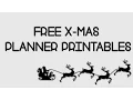 Free Planner Printables Christmas Themed