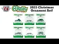 2025 M2 Machines O Reilly Auto Parts Christmas Ornament Set Brand New
