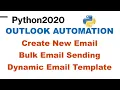 Email Automation Using Python Send Automated Email from Outlook Python Bulk Email Sending