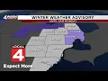 Snow forecast for Metro Detroit What to expect