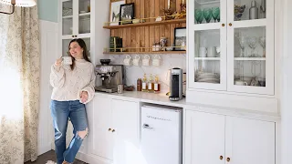 I Built My Dream Coffee Bar with an EPIC IKEA Hack