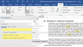 Download Organize Your Word Documents using the Navigation Pane MP3