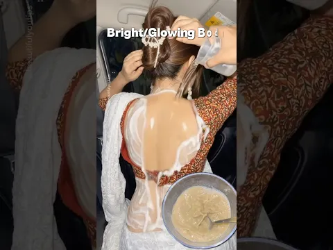 Shampoo में बस ये मिलाकर नहालो, Fair Body Pack #skincare #beauty #shorts #diy