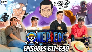 END OF PUNK BEGINS One Piece Episodes 617-630