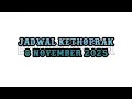 Jadwal Kethoprak Hari Ini. Sabtu 8 November 2025