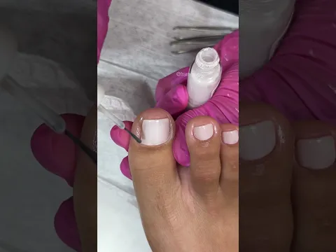 Unhas dos pés em dia 😍