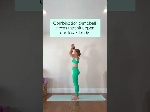 Full Body Pilates and Dumbbells #pilatesworkout #pilateswithweights #workoutsforwomen #20minworkout