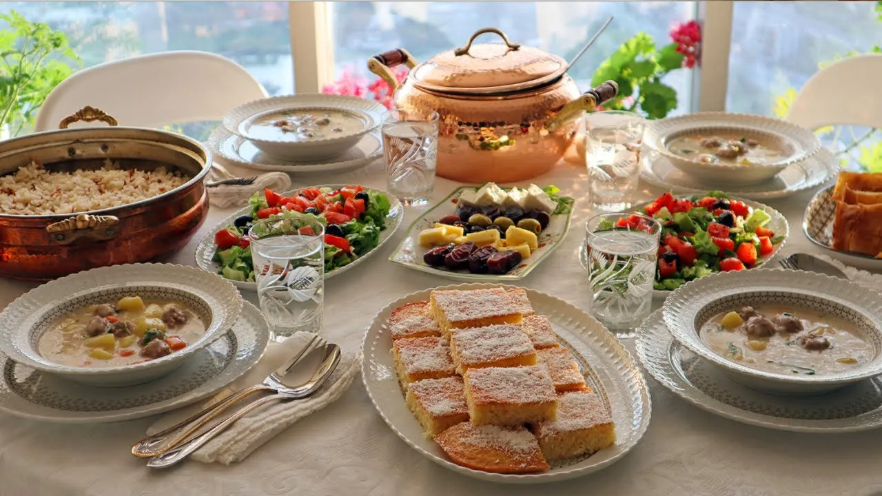 Ramadan Iftar 3: Turkish Kofte Soup & One Bowl Easy Revani Dessert  & More
