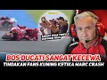 Download Lagu Marc Marquez CRASH❗Bos Ducati Kecewa Berat Dengan tindakan FANS KUNING yang sangat tidak TERPUJI itu