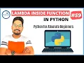 Lambda inside a Function in Python Python Tutorial For Beginners