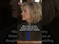 Hillary talks daughter Chelsea s wedding