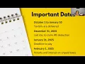 Your Property Tax Bill 2025