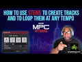 THE MPC 3 9 1 DESKTOP BETA CHOP RECORDS INTO STEMS PRO WORKFLOW