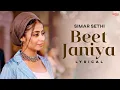 Download Lagu Beet Janiya lyrical female cover - Simar Sethi | Chale javange na mud awange - Punjabi New Song 2021