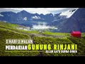 Lagu Pendakian Gunung RINJANI PULAU LOMBOK Nusa Tenggara barat - Ekspedisi 7 summit 🇮🇩