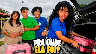 A MINHA IRMÃ GÊMEA FUGIU DE CASA E FOI EMBORA PARA SEMPRE! *tentamos impedir *