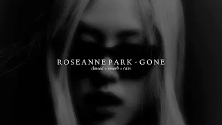 Download ROSÉ - GONE (slowed + reverb + rain sounds) MP3