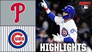 FLY THE W Philadelphia Phillies vs Chicago Cubs Full Game Highlights ESPN MLB