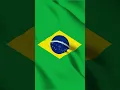 Bandeira do Brasil 3D ao vento Brazil Flag Screen