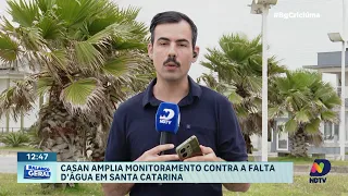 Casan firma novo contrato para ampliar monitoramento da falta d’água