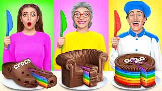 Me vs Grandma Cooking Challenge Delicious Kitchen Hacks by TeenDO Challenge