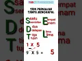Download Lagu Trik Perkalian Tanpa Menghapal