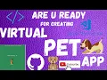 MC - 35 How To Code For Virtual Pet App Visual Studio Code Learn With Madhushri