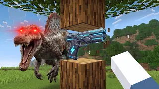 Minecraft DINOSAURUS, Tapi Drop Itemnya SENJATA