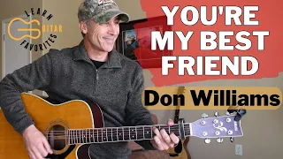 youre my best friend don williams guitar lesson tutorial