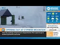 Opening day at Cypress Mountain