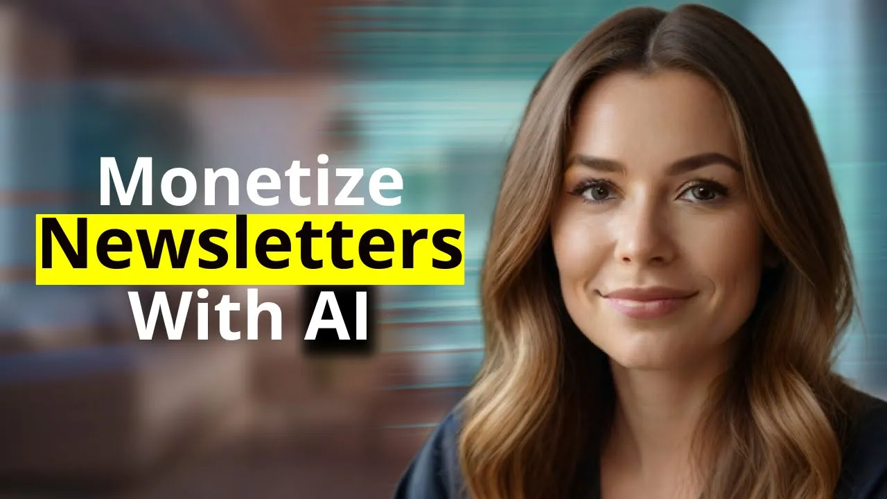 How to Monetize an AI Niche Newsletter With Sponsorships YouTube video preview