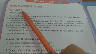 شرح صفحة 26 من كتاب اللغة الفرنسية السنة أولى متوسط وضعية ادماجية عن نظافة الجسد 